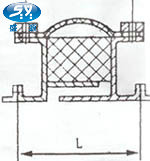 风道橡胶补偿器简图